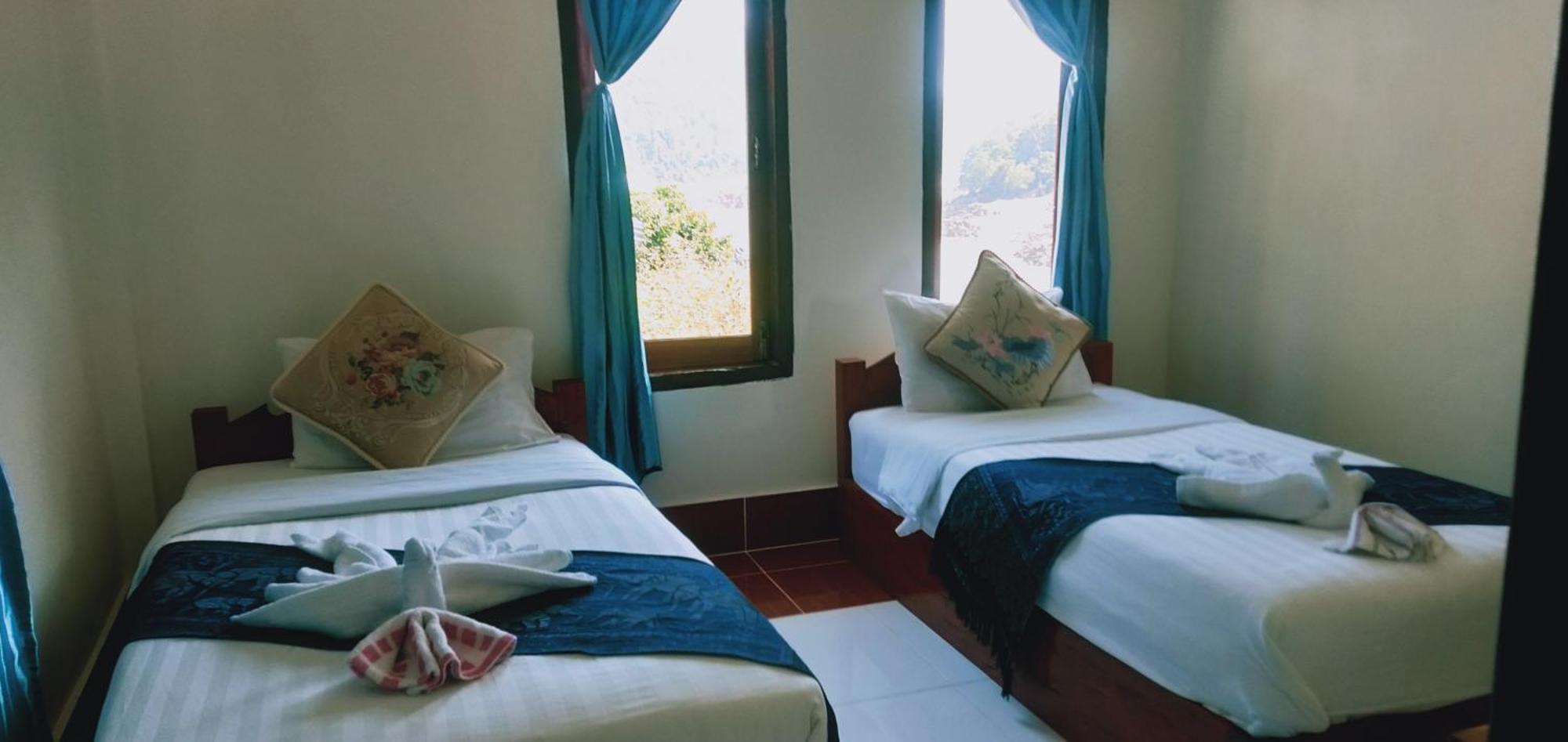Villa Mekong Guesthouse Pakbeng Bilik gambar