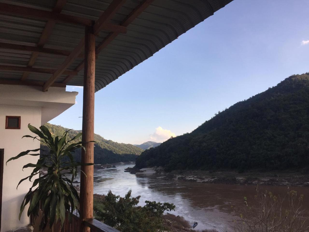 Villa Mekong Guesthouse Pakbeng Luaran gambar